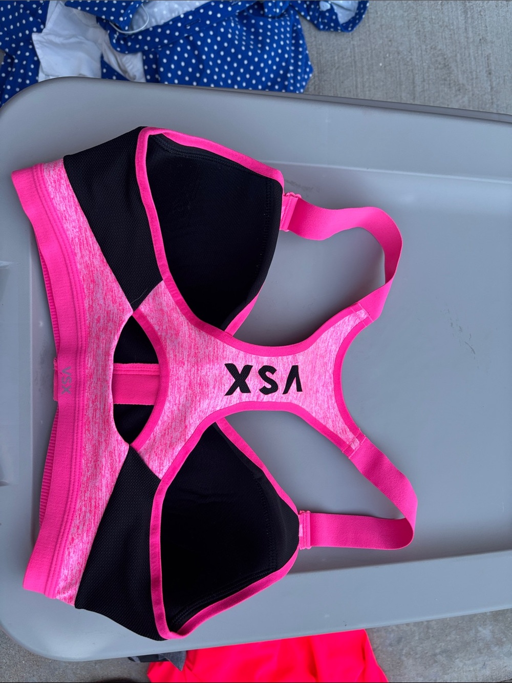 Victoria secret front close sports bra